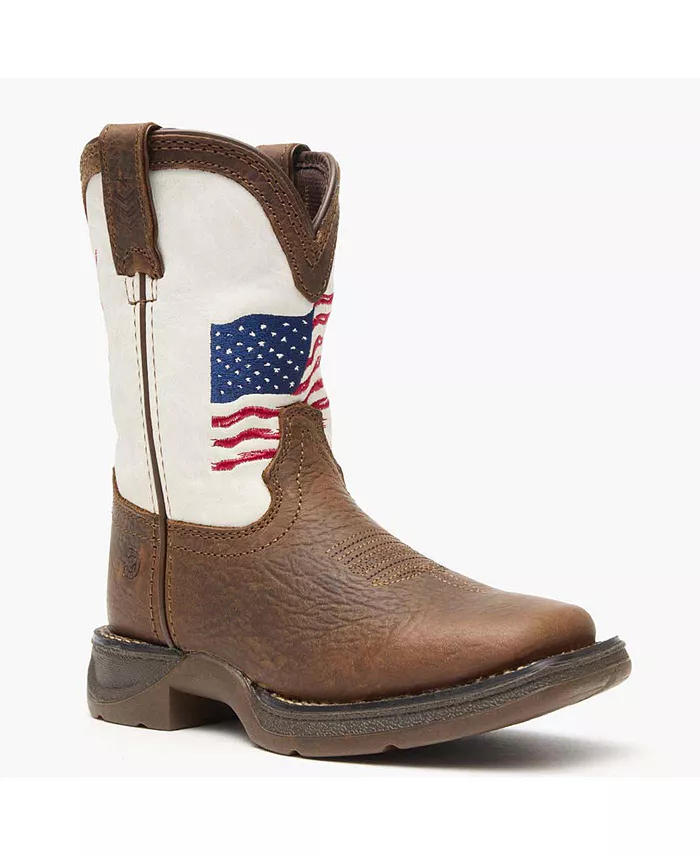 Детские ботинки Lil' Rebel от Distressed Flag Western Boot Durango, коричневый 
Детские ботинки Lil' Rebel от Distressed Flag Western Boot Durango, коричневый