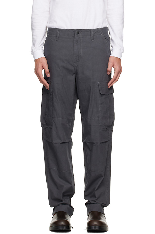 Carhartt Work In Progress Серые обычные брюки-карго
Carhartt Work In Progress Серые обычные брюки-карго