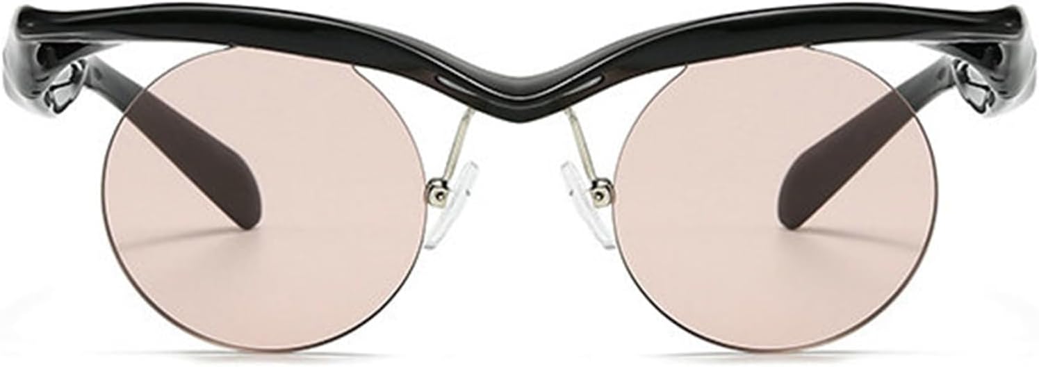 Винтажные круглые солнцезащитные очки без оправы «Хелена» для женщин и мужчин, роскошные панк-очки в маленькой оправе для женщин, для активного отдыха и путешествий, защита от ультрафиолета UV400 helena, C3
Винтажные круглые солнцезащитные очки без оправы «Хелена» для женщин и мужчин, роскошные панк-очки в маленькой оправе для женщин, для активного отдыха и путешествий, защита от ультрафиолета UV400 helena, C3