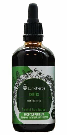 Lymeherbs, Безалкогольный экстракт Исатиса 1:1, 100мл
Lymeherbs, Безалкогольный экстракт Исатиса 1:1, 100мл