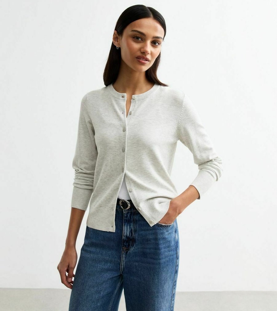 Кардиган New Look CREW NECK BUTTON, Pale Grey/Light Grey
Кардиган New Look CREW NECK BUTTON, Pale Grey/Light Grey
