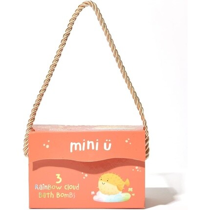 Бомбочки для ванны Mini U Cloud с радужной тропой для детей, веганские и не токсичные, не подвергаются испытаниям на животных
Бомбочки для ванны Mini U Cloud с радужной тропой для детей, веганские и не токсичные, не подвергаются испытаниям на животных