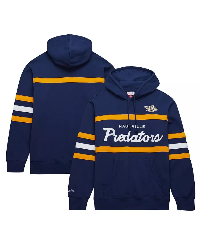 Мужской синий худи Nashville Predators Head Coach Mitchell & Ness
Мужской синий худи Nashville Predators Head Coach Mitchell & Ness