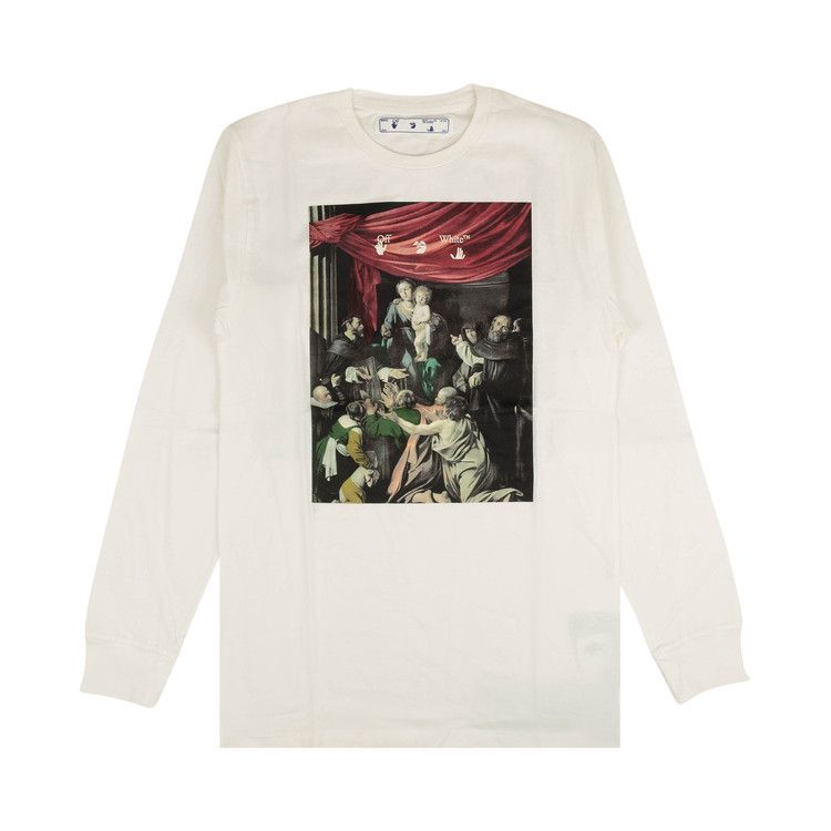 Футболка Off-White Caravaggio Painting Long-Sleeve Tee, White
Футболка Off-White Caravaggio Painting Long-Sleeve Tee, White