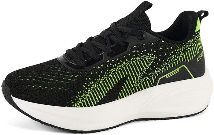 Мужские дышащие сетчатые кроссовки на шнуровке, с толстой подошвой, легкие, противоскользящие, для бега, подходят для повседневной носки, путешествий, прогулок и игры в бадминтон Igzbibg, зеленый
Мужские дышащие сетчатые кроссовки на шнуровке, с толстой подошвой, легкие, противоскользящие, для бега, подходят для повседневной носки, путешествий, прогулок и игры в бадминтон Igzbibg, зеленый