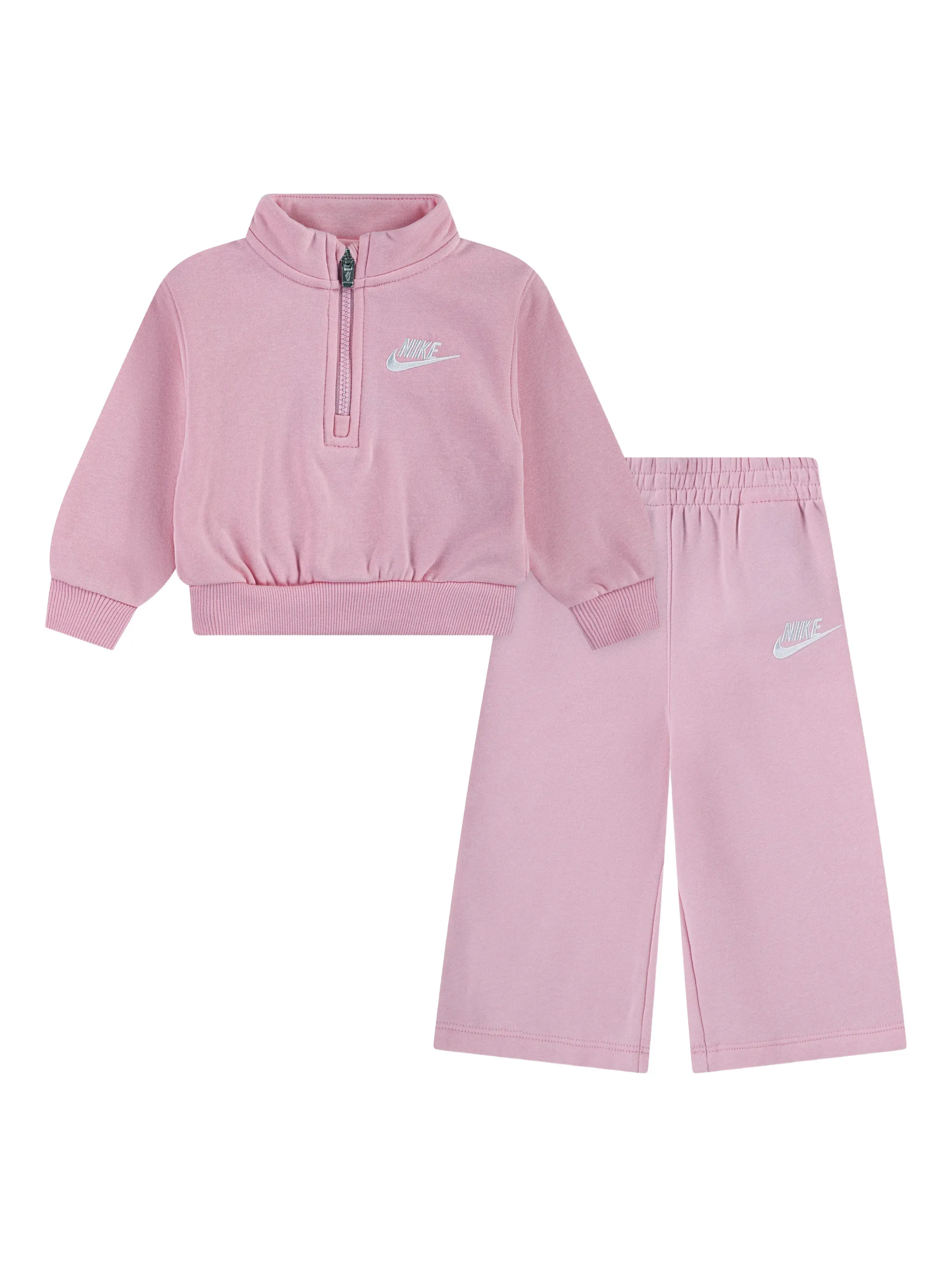 Спортивный костюм с логотипом на молнии Nike Kids, розовый
Спортивный костюм с логотипом на молнии Nike Kids, розовый