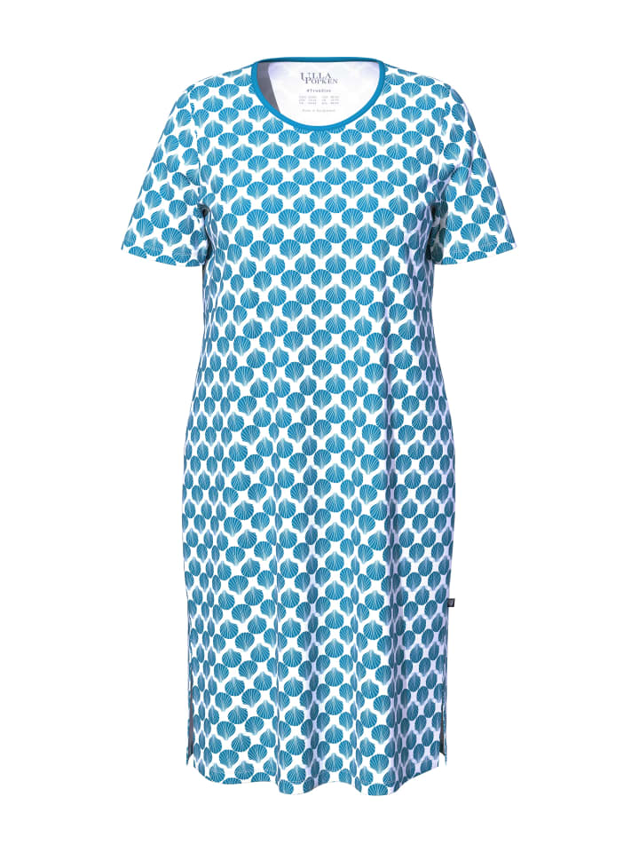 Ночная рубашка цвета лагуны Ulla Popken
Ночная рубашка цвета лагуны Ulla Popken