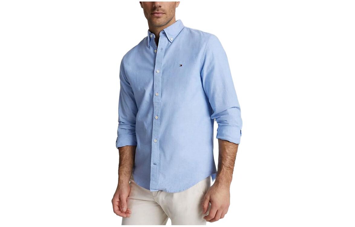 Рубашка мужская светло-синяя Tommy Hilfiger, светло-голубой
Рубашка мужская светло-синяя Tommy Hilfiger, светло-голубой