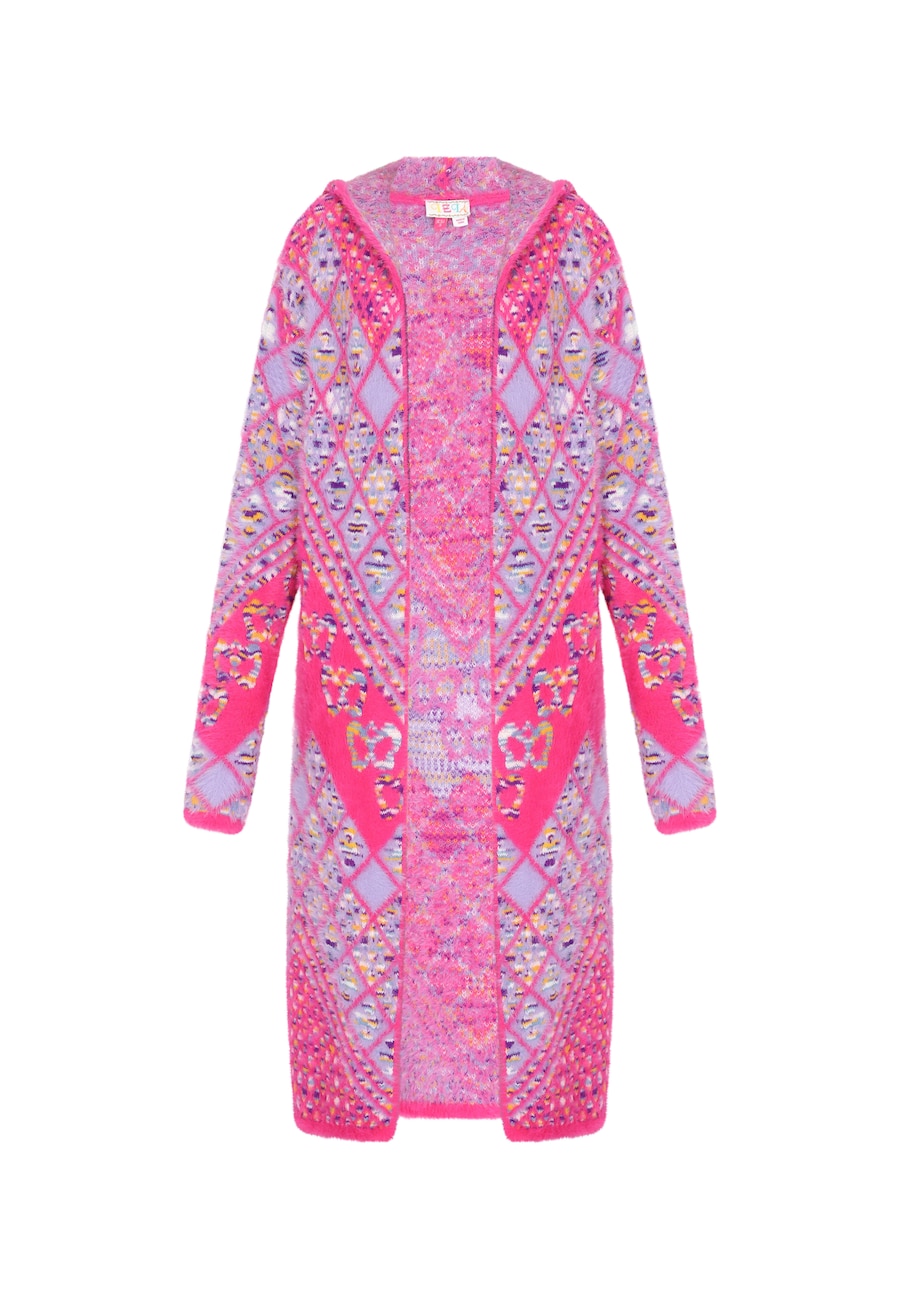 Вязаный кардиган IZIA, розовый
Вязаный кардиган IZIA, розовый