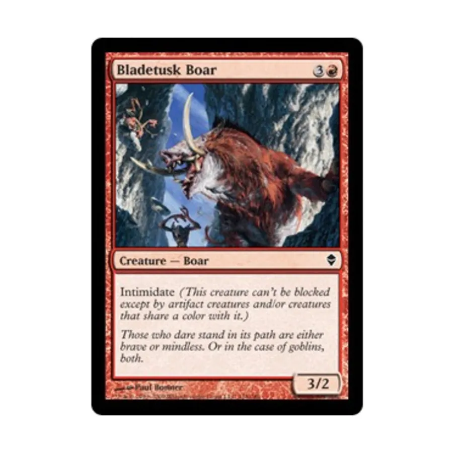 CCG Клинокбивной вепрь (клавиша C), MTG - Zendikar
CCG Клинокбивной вепрь (клавиша C), MTG - Zendikar