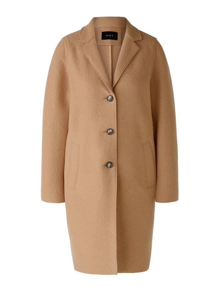 Куртка из шерсти Oui MAYSON Boiled Wool reine Schurwolle, кэмел
Куртка из шерсти Oui MAYSON Boiled Wool reine Schurwolle, кэмел