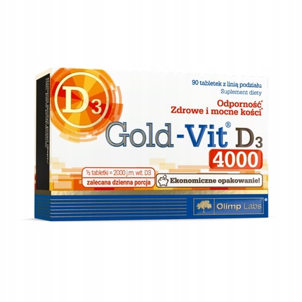 Gold-Vit D3 4000 Пищевая добавка 90 таблеток Olimp Labs
Gold-Vit D3 4000 Пищевая добавка 90 таблеток Olimp Labs