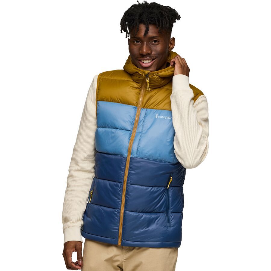Пуховый жилет Fuego Max - мужской Cotopaxi Cotopaxi, Bronze/Deep Sea
Пуховый жилет Fuego Max - мужской Cotopaxi Cotopaxi, Bronze/Deep Sea