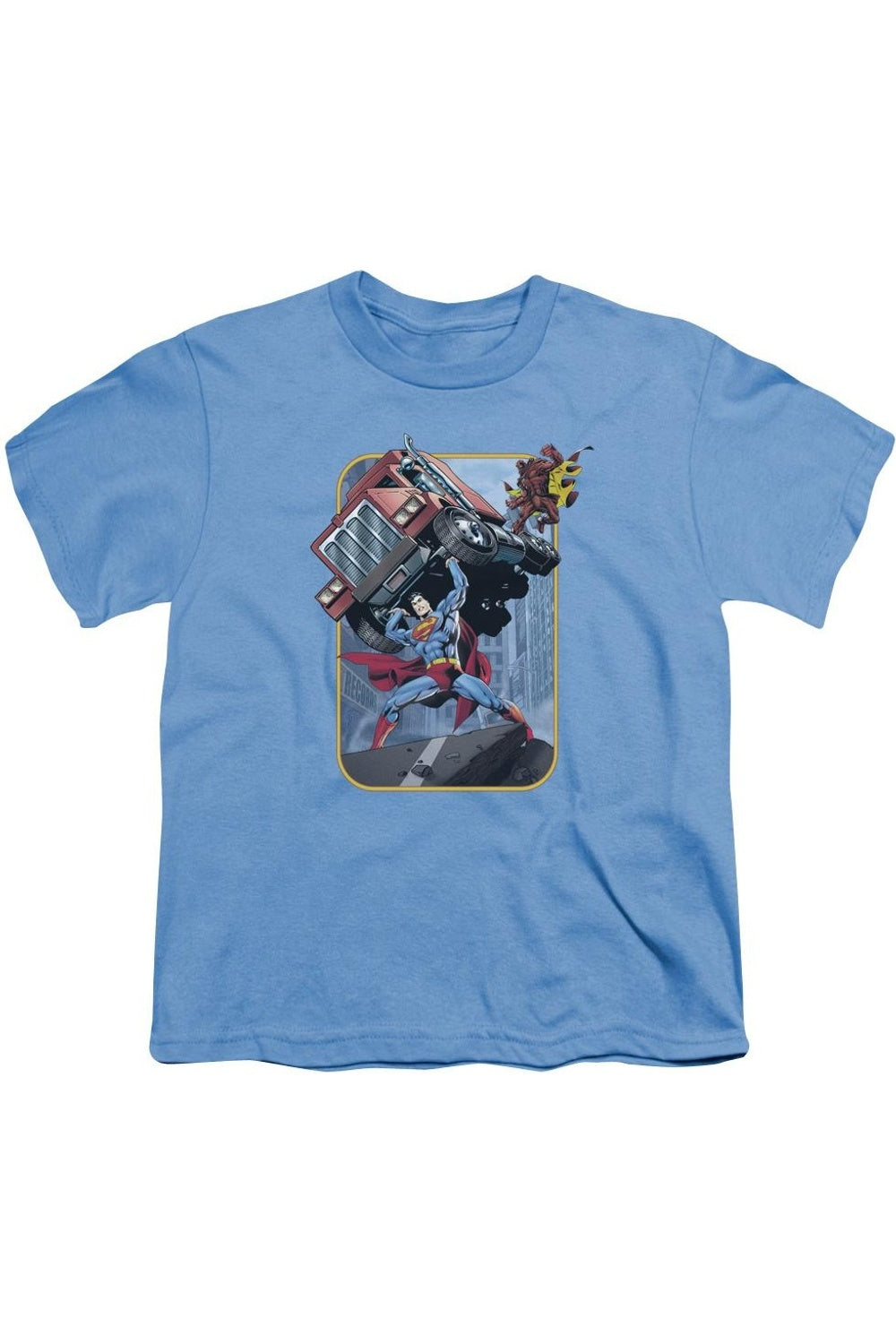 Футболка с коротким рукавом для детей "Супермен поднимет мой грузовик" Gildan, синий
Футболка с коротким рукавом для детей "Супермен поднимет мой грузовик" Gildan, синий