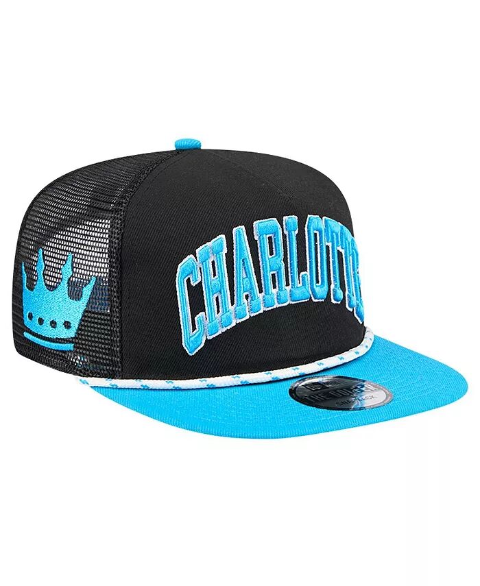 Мужская черная бейсболка-кепка Charlotte FC Throwback Golfer New Era
Мужская черная бейсболка-кепка Charlotte FC Throwback Golfer New Era