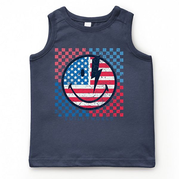 Футболка Smileyworld patriotic checkered lightning The Juniper Shop
Футболка Smileyworld patriotic checkered lightning The Juniper Shop