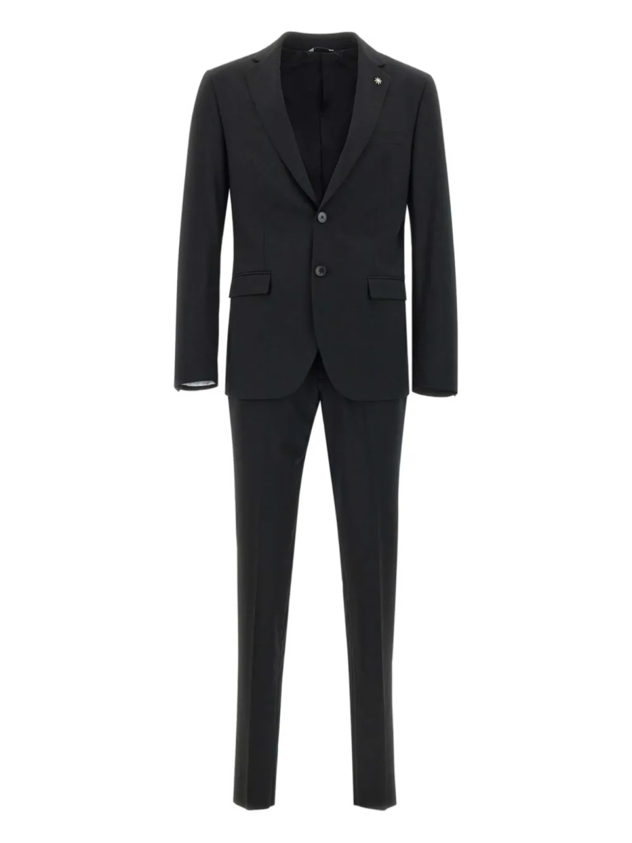 Однобортный костюм Manuel Ritz, черный
Однобортный костюм Manuel Ritz, черный