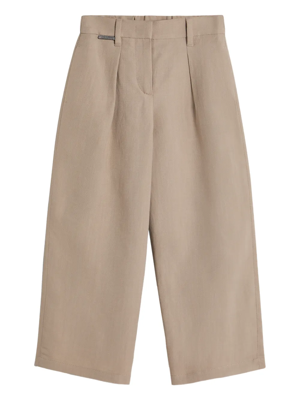 Плиссированные брюки Brunello Cucinelli Kids, нейтральный
Плиссированные брюки Brunello Cucinelli Kids, нейтральный