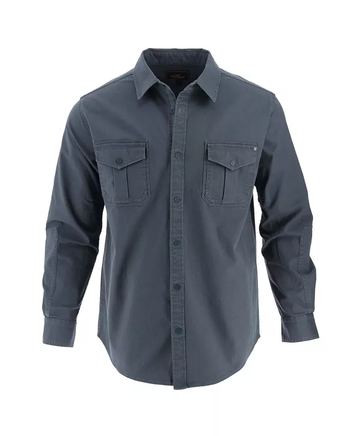 Мужская утепленная универсальная рубашка на пуговицах с длинными рукавами и эластичной тканью Overshirt Thorogood, серый
Мужская утепленная универсальная рубашка на пуговицах с длинными рукавами и эластичной тканью Overshirt Thorogood, серый