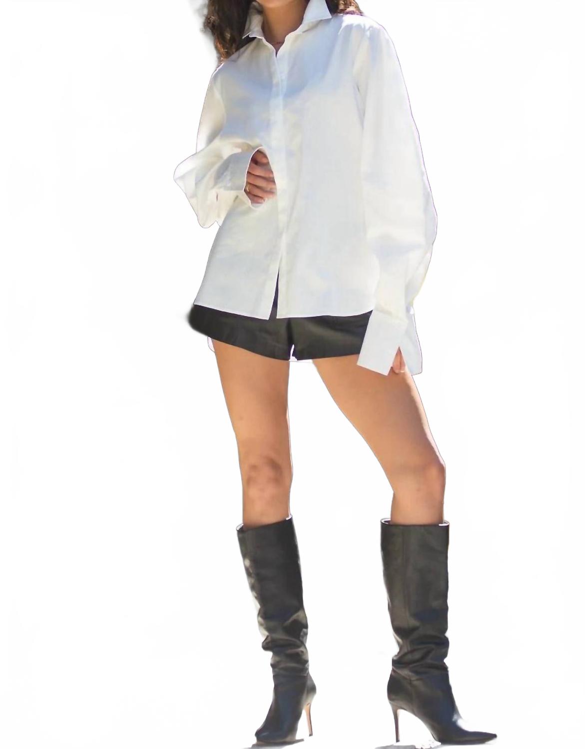 Женская блузка Koffee в белом цвете Rainment
Женская блузка Koffee в белом цвете Rainment