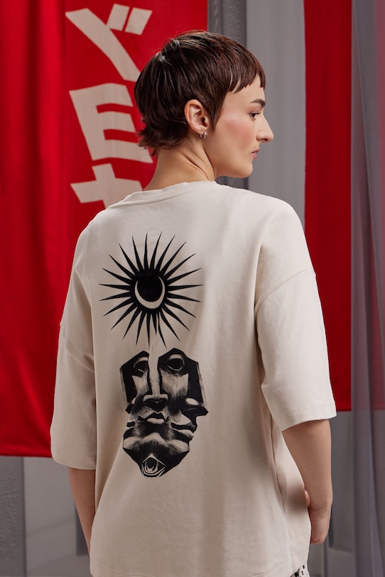 Хлопковая футболка Medicine, бежевый
Хлопковая футболка Medicine, бежевый