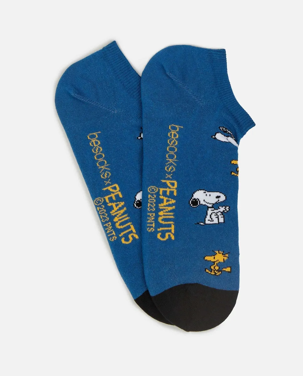 Однотонные носки унисекс с изображением Снупи из органического хлопка Besocks, синий
Однотонные носки унисекс с изображением Снупи из органического хлопка Besocks, синий