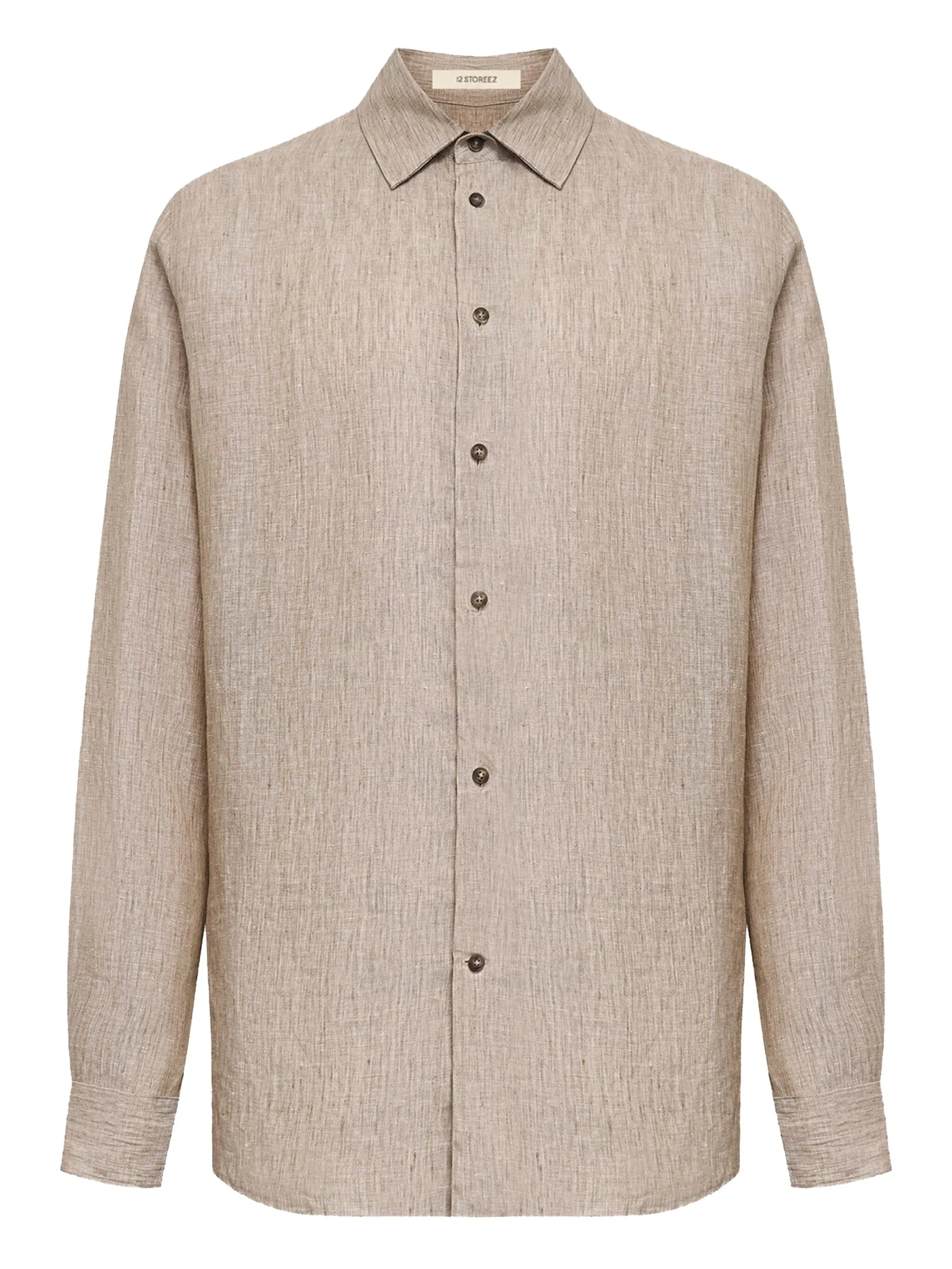 Льняная рубашка с длинными рукавами 12 Storeez, бежевый
Льняная рубашка с длинными рукавами 12 Storeez, бежевый
