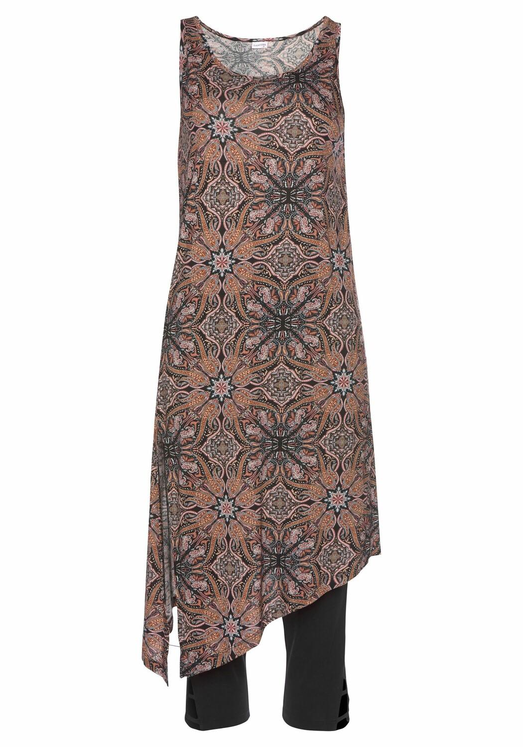 Платье Beach Time Longtop, коричневый с принтом, черный
Платье Beach Time Longtop, коричневый с принтом, черный