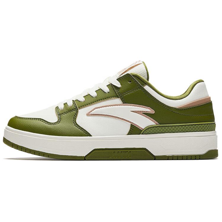 ANTA Нескользящие, износостойкие, амортизирующие, низкие кроссовки для скейтбординга, мужские, белые, зеленые
ANTA Нескользящие, износостойкие, амортизирующие, низкие кроссовки для скейтбординга, мужские, белые, зеленые