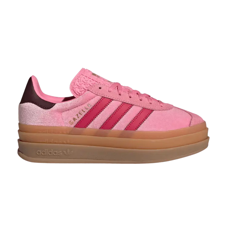 Кроссовки Adidas Gazelle Bold J 'Bliss Pink Maroon'
Кроссовки Adidas Gazelle Bold J 'Bliss Pink Maroon'