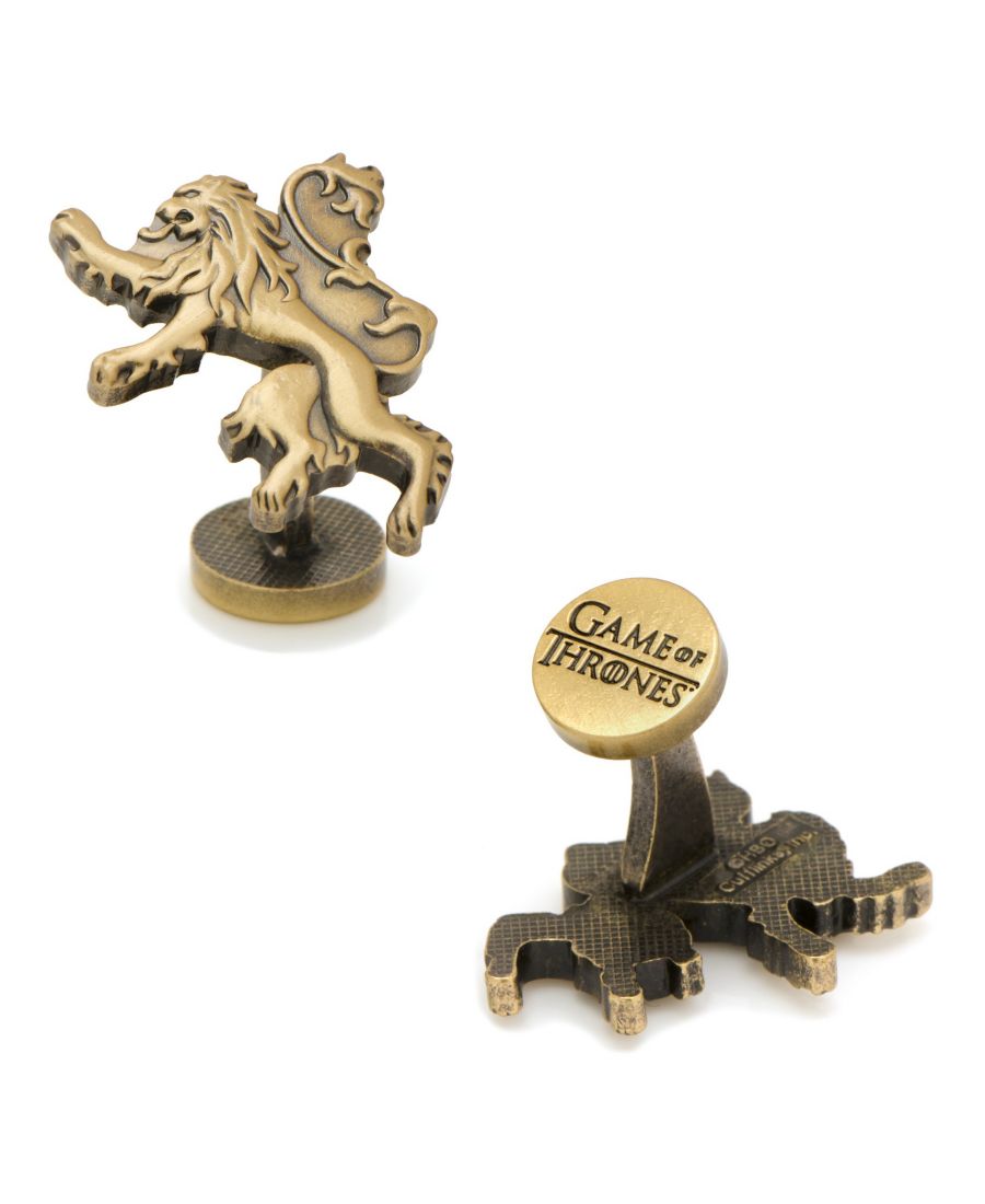 Запонки с гербом льва Ланнистеров Cufflinks Inc, Gold
Запонки с гербом льва Ланнистеров Cufflinks Inc, Gold