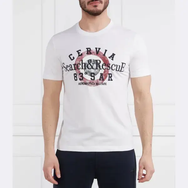 Футболка стандартного кроя Aeronautica Militare, белый
Футболка стандартного кроя Aeronautica Militare, белый