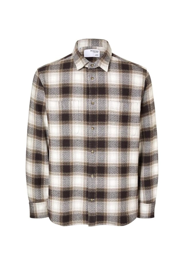Рубашка с длинными рукавами Selected, цвет chocolate torte
Рубашка с длинными рукавами Selected, цвет chocolate torte