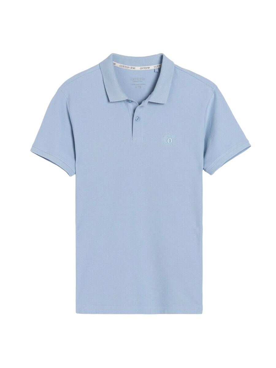 Футболка Ombre OM-POBS-0100, светло-голубой
Футболка Ombre OM-POBS-0100, светло-голубой