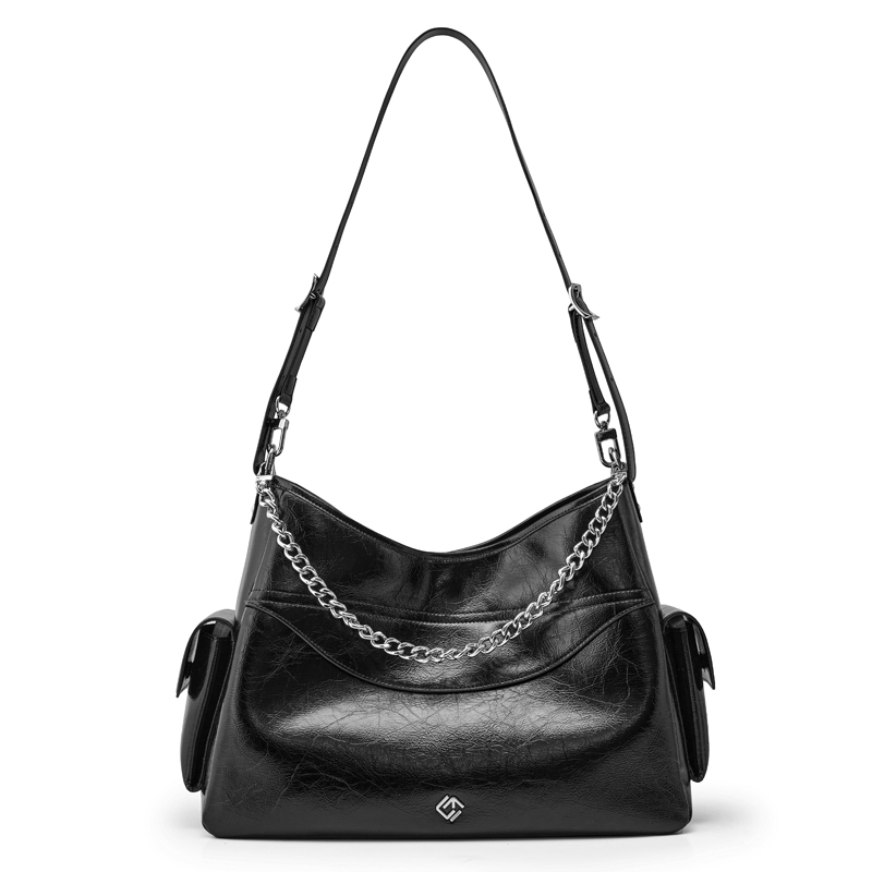 HE BAO BAO Кожаная сумка через плечо, Oil Painting Black
HE BAO BAO Кожаная сумка через плечо, Oil Painting Black