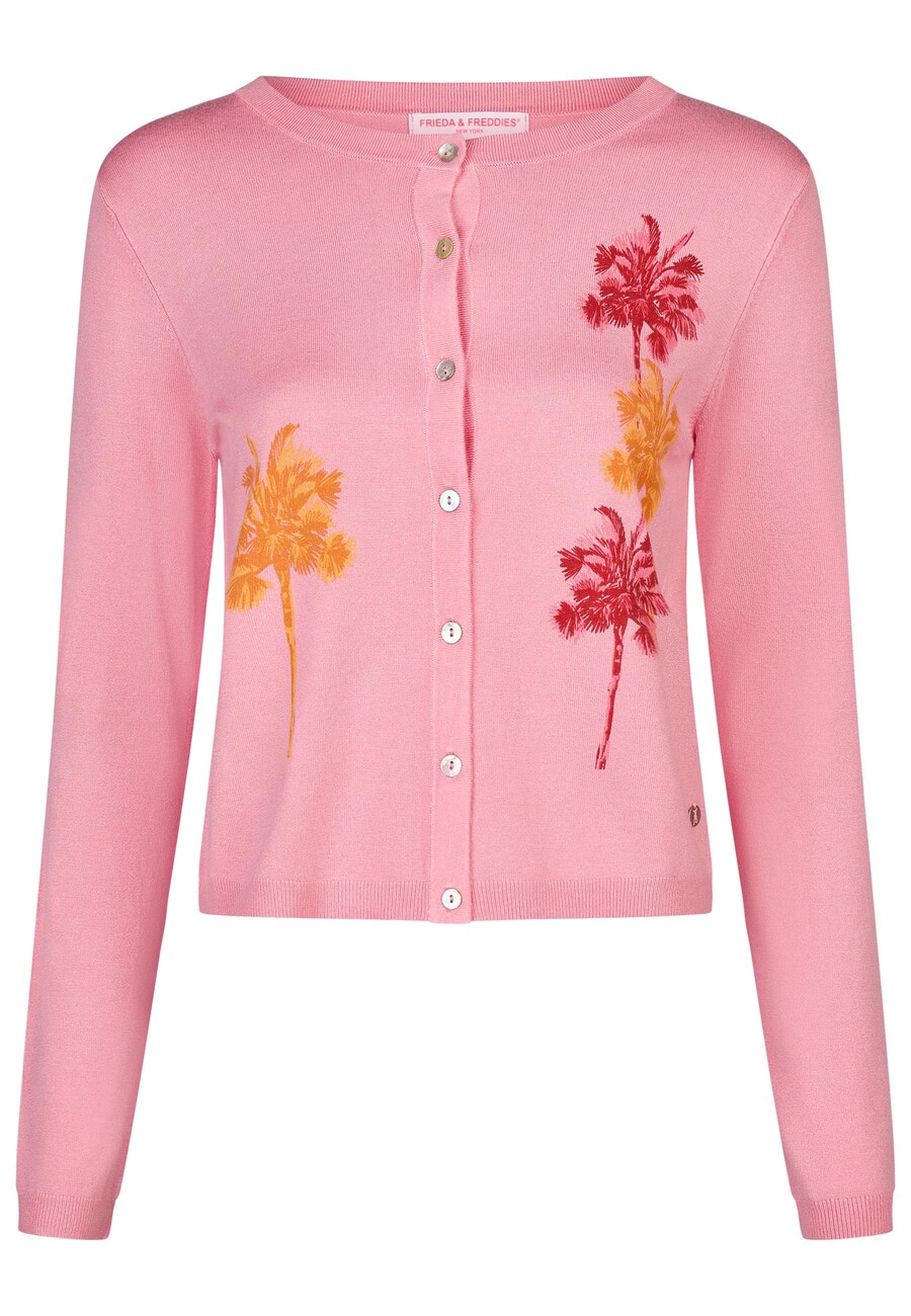 Вязаный кардиган Frieda & Freddies NY, розовый 
Вязаный кардиган Frieda & Freddies NY, розовый