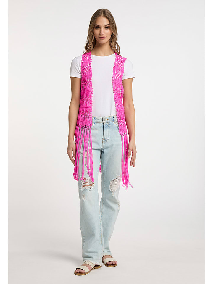 IZIA Розовый вязаный жилет
IZIA Розовый вязаный жилет