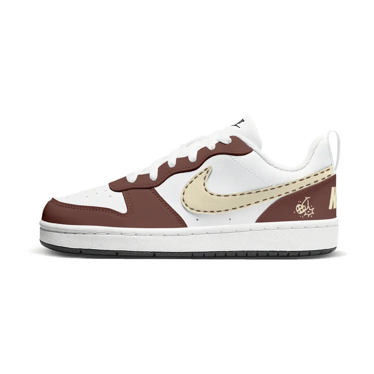 Nike Детские низкие скейтбордистские кроссовки Court Borough Cherry Bomb из синтетической кожи, износостойкие, белые, красные, желтые
Nike Детские низкие скейтбордистские кроссовки Court Borough Cherry Bomb из синтетической кожи, износостойкие, белые, красные, желтые