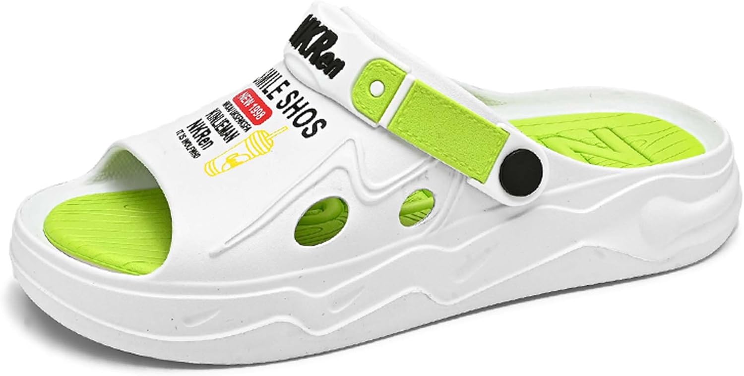 Мужские сандалии KSYVUCRD с легкой дышащей подошвой, без застежек, регулируемые тапочки, с высокой эластичностью, мягкой поддержкой свода стопы, водонепроницаемые, белые
Мужские сандалии KSYVUCRD с легкой дышащей подошвой, без застежек, регулируемые тапочки, с высокой эластичностью, мягкой поддержкой свода стопы, водонепроницаемые, белые