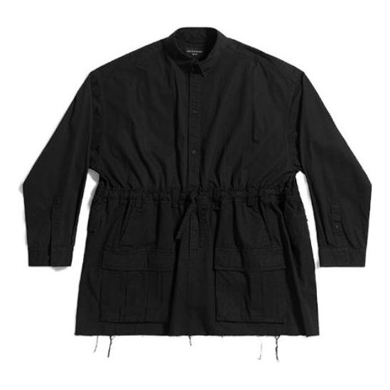 Рубашка (WMNS) Balenciaga 23SS Asymmetry Deconstructed Shirt 'Black'
Рубашка (WMNS) Balenciaga 23SS Asymmetry Deconstructed Shirt 'Black'