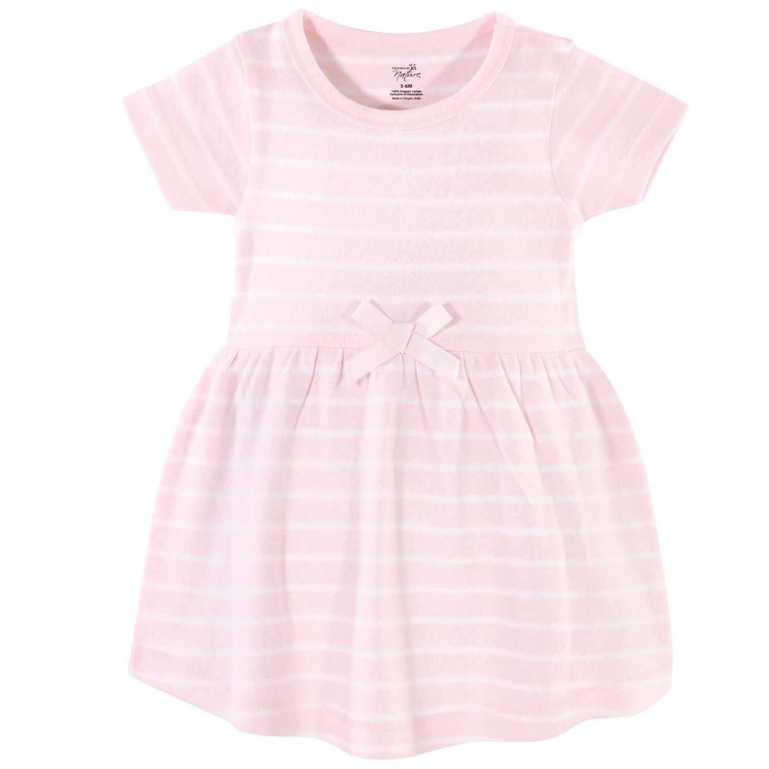 Hudson Хлопковые платья с короткими рукавами для младенцев и маленьких девочек, 2 шт., Принцесса слонов Hudson Baby