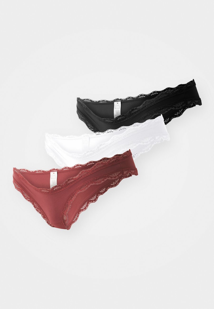 Трусы DORINA BROOKLYN 3 PACK, White/Black/Red/White
Трусы DORINA BROOKLYN 3 PACK, White/Black/Red/White