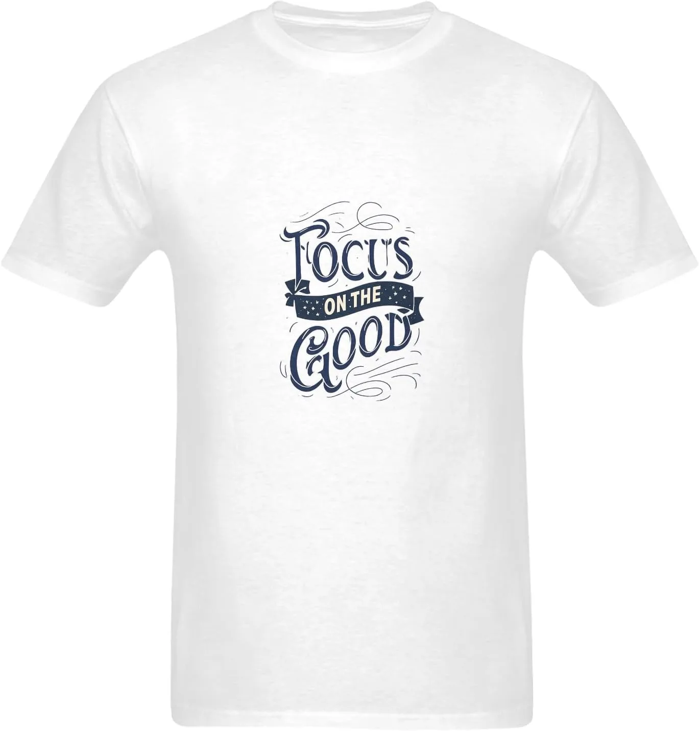 Футболка с принтом Positive Slogan, мужская, короткий рукав
Футболка с принтом Positive Slogan, мужская, короткий рукав