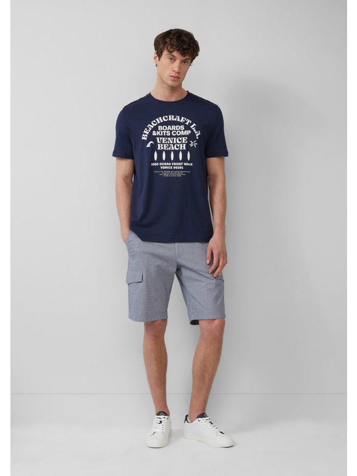 Тканевые шорты s.Oliver, синий
Тканевые шорты s.Oliver, синий