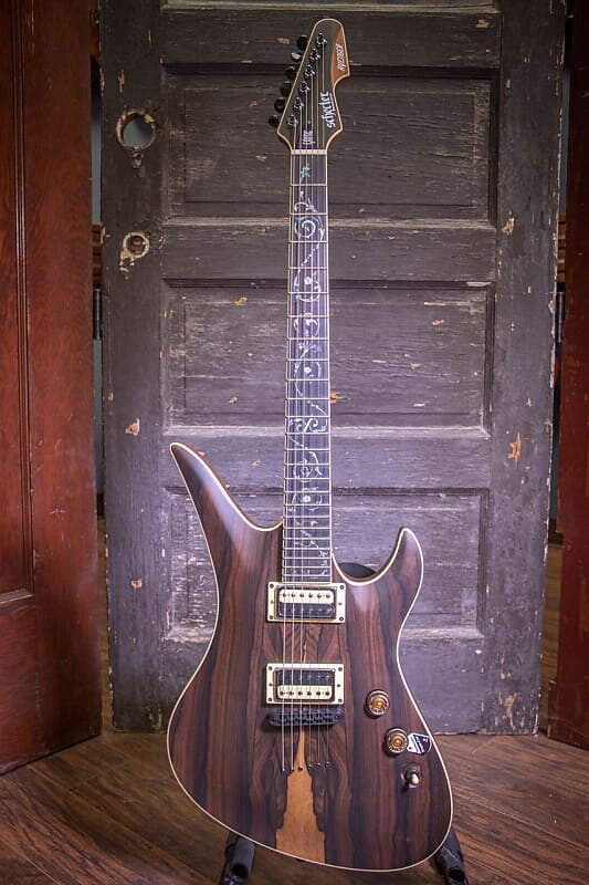 Электрогитара Schecter Avenger Exotic Ziricote Top Electric Guitar
Электрогитара Schecter Avenger Exotic Ziricote Top Electric Guitar