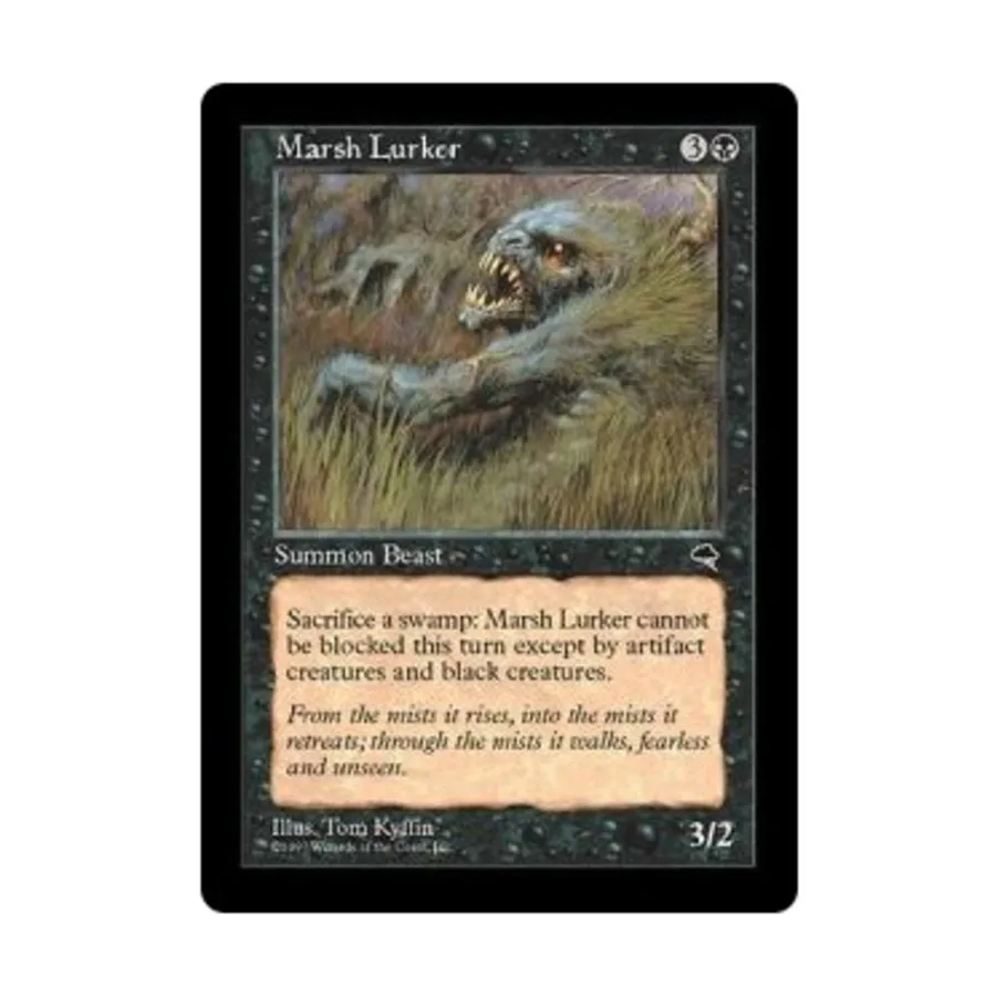 CCG Болотный Люркер (клавиша), MTG - Tempest
CCG Болотный Люркер (клавиша), MTG - Tempest