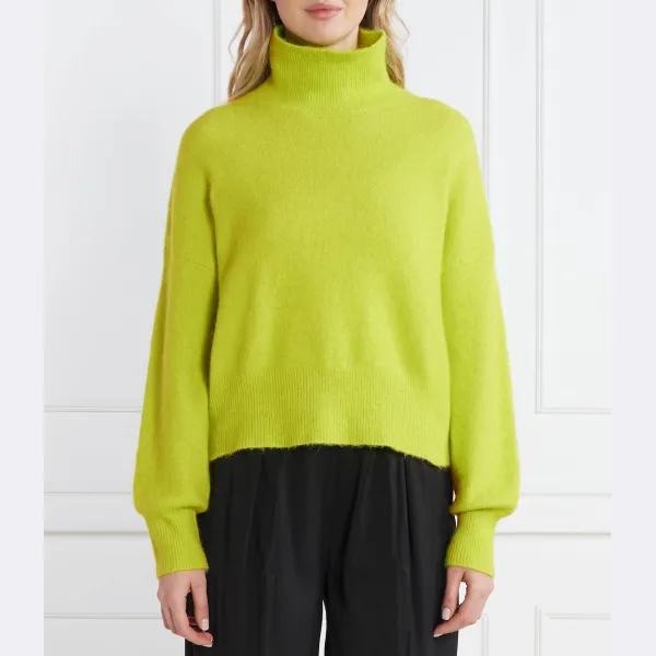 Шерстяная водолазка стандартного кроя Samsøe Samsøe, зеленый 
Шерстяная водолазка стандартного кроя Samsøe Samsøe, зеленый