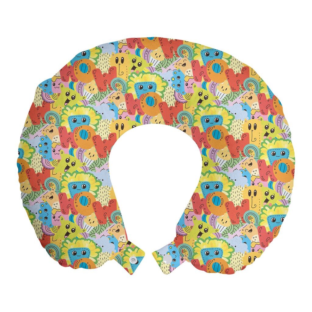 Подушка для путешествий ABAKUHAUS Extraterrestrial Travel Pillow, поддержка шеи, этикетка Doodle Beasts Wow, пенопластовые дорожные принадлежности для самолета и автомобиля, 30x30 см, разноцветные
Подушка для путешествий ABAKUHAUS Extraterrestrial Travel Pillow, поддержка шеи, этикетка Doodle Beasts Wow, пенопластовые дорожные принадлежности для самолета и автомобиля, 30x30 см, разноцветные