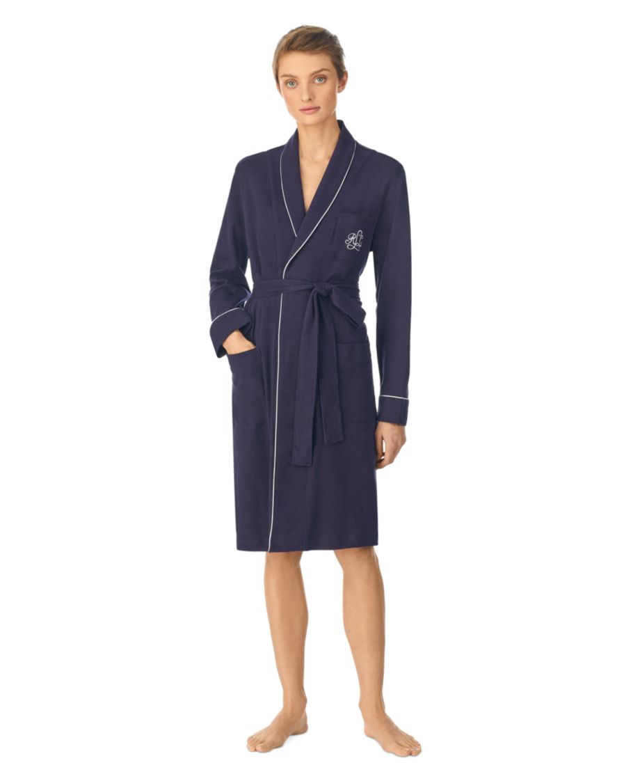 Стеганый короткий халат с воротником-шалью Lauren Ralph Lauren, Navy
Стеганый короткий халат с воротником-шалью Lauren Ralph Lauren, Navy