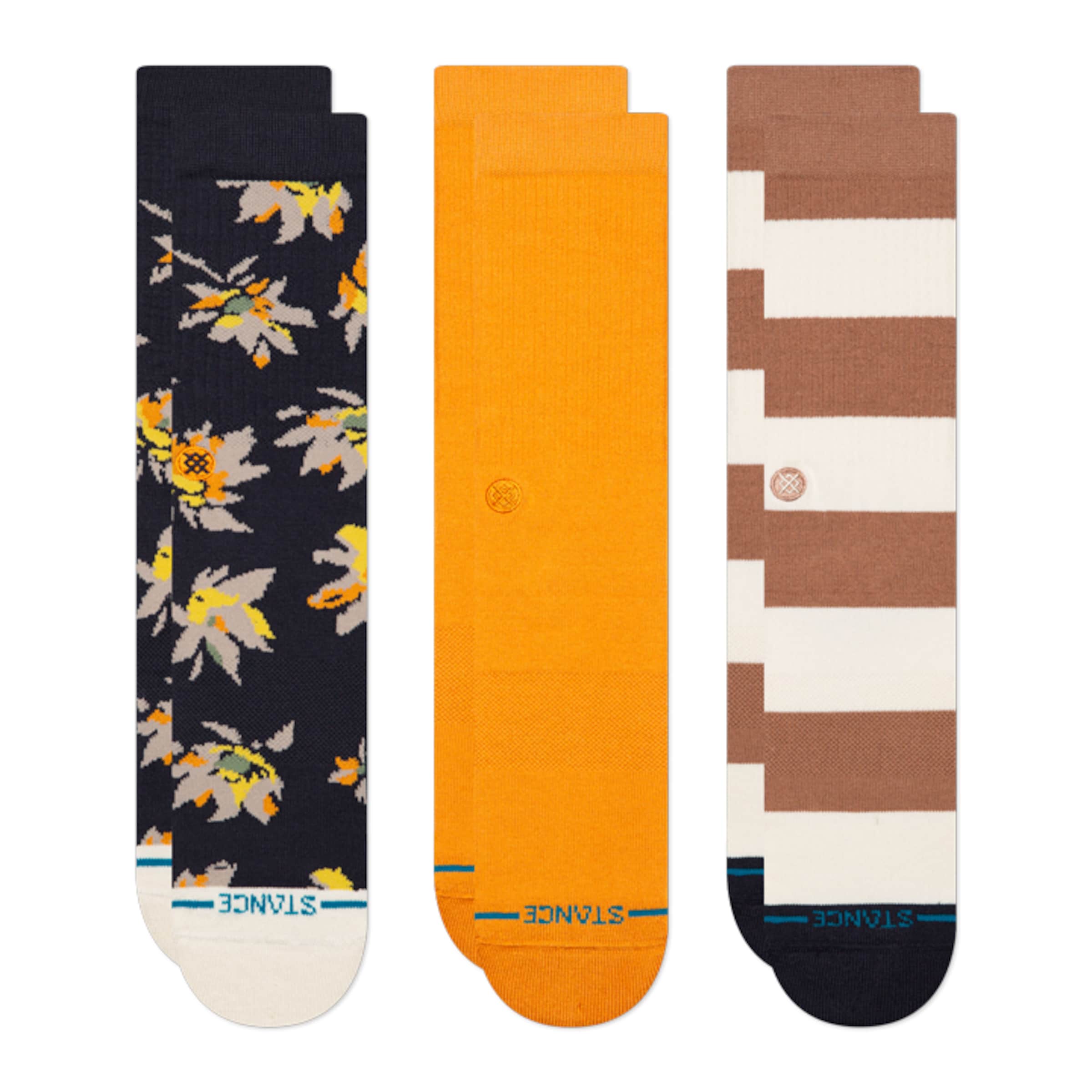 Stance Носки 'Equinox' в оранжевом, черном и бежевом цвете
Stance Носки 'Equinox' в оранжевом, черном и бежевом цвете